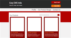 Desktop Screenshot of easyemsindia.com